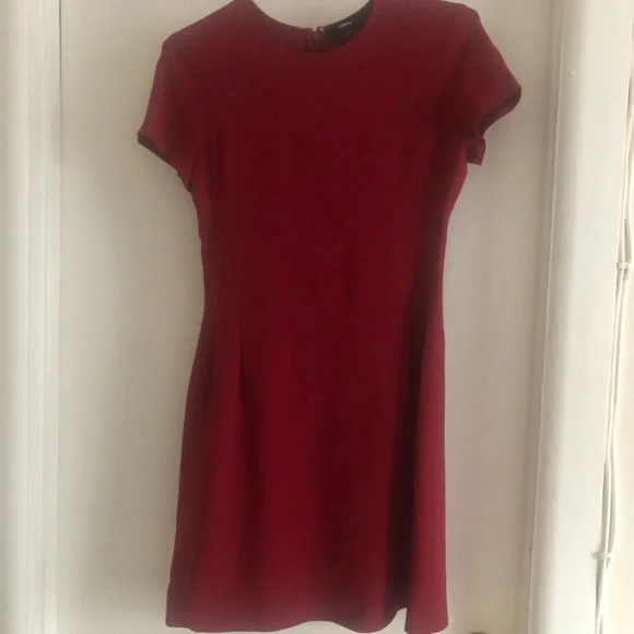 Theory | Dresses | Theory Wine Red Short Sleeve Flare Dress Size 4 | Poshmark Theory | Dresses | Theory Wine Red Short Sleeve Flare Dress Size 4 | Poshmark